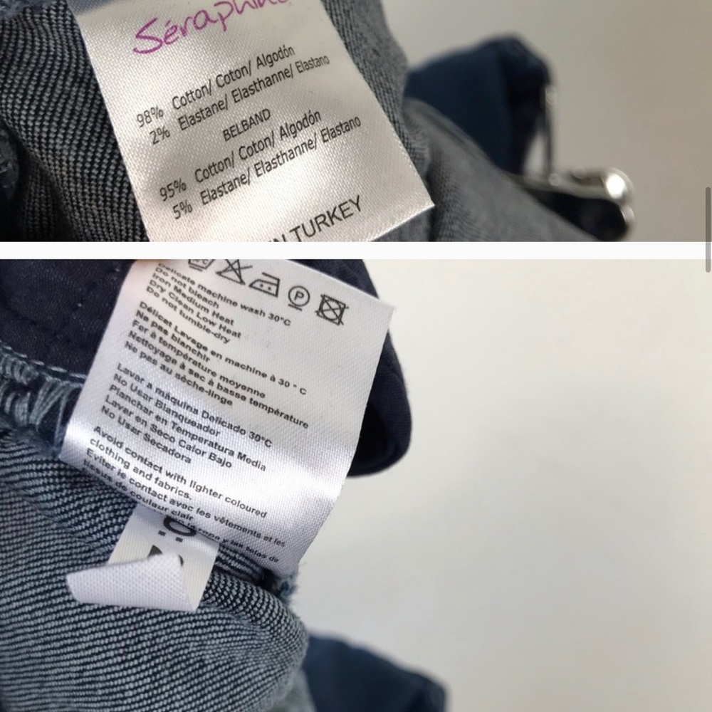 Seraphine Under Bump Straight Leg Maternity Jeans